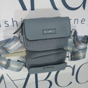 Γυναικείο τσαντάκι χιαστί BAG TO BAG με όψη blue denim.